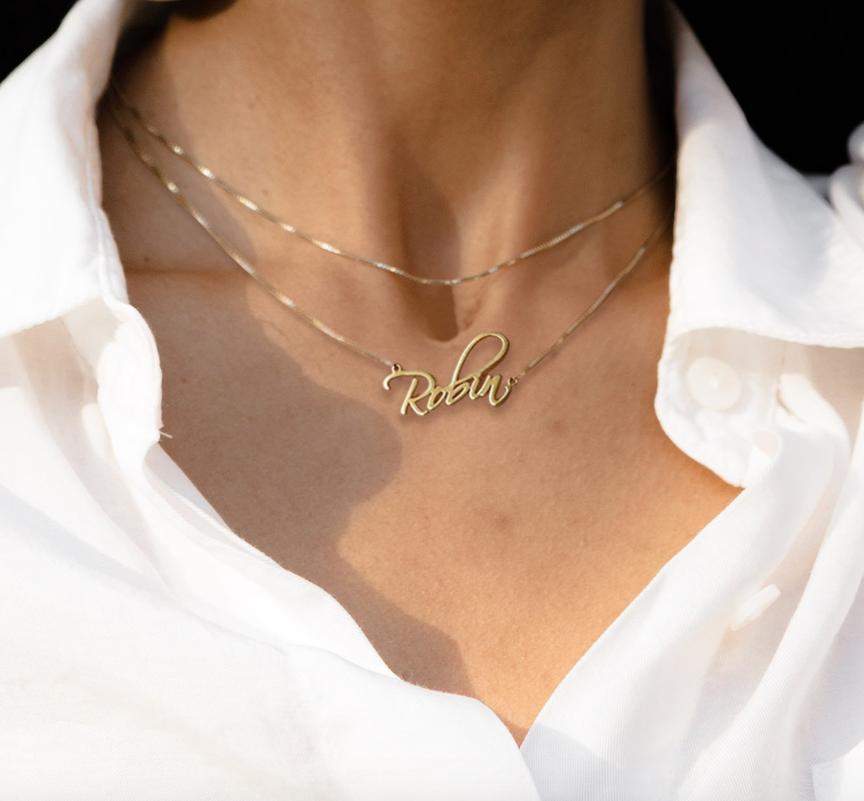 Classy Custom Name Necklace