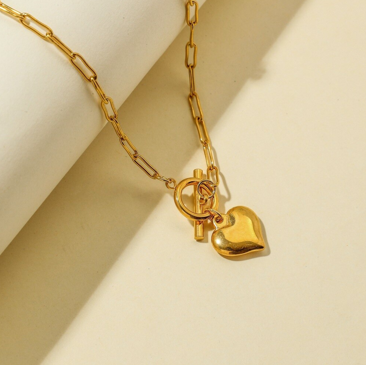 Lock My Heart Chain Necklace