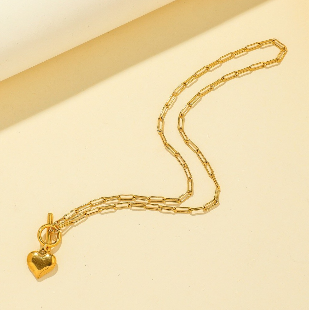 Lock My Heart Chain Necklace